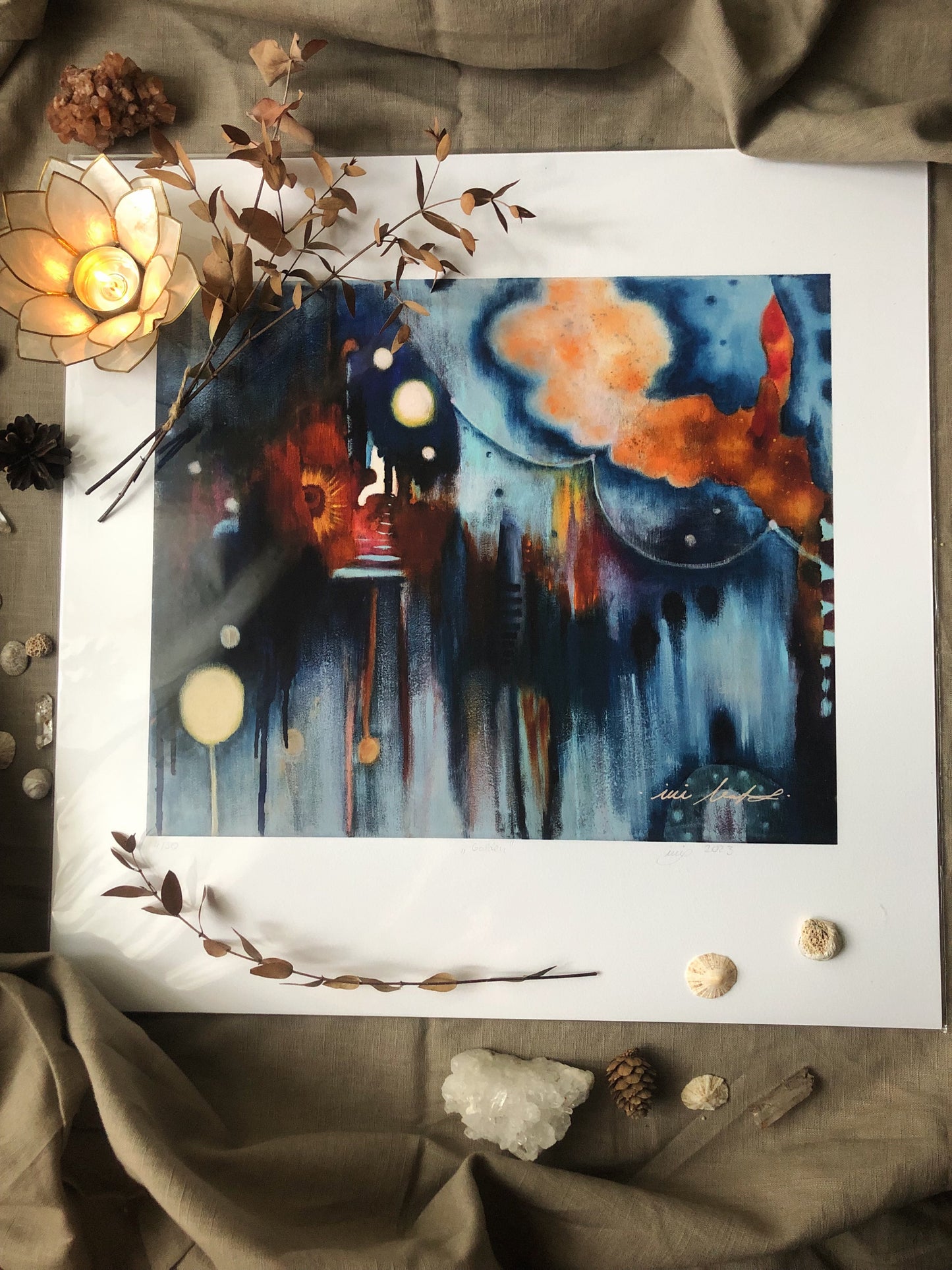 "This Golden City of Mine" Limited Fine Art Gallery Print